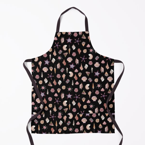 Item preview, SEASHELL PATTERN - black designed and sold by BEATRIZ ABAITUA.
