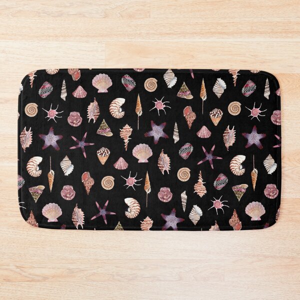 Item preview, SEASHELL PATTERN - black designed and sold by BEATRIZ ABAITUA.