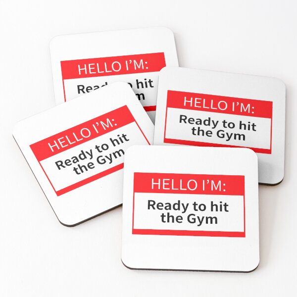Item preview, Hello I'm ready to hit the gym designed and sold by DoryBoom.