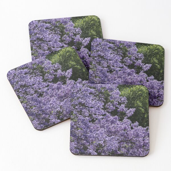 Item preview, Flowering Jacarada Tree Purple Flowers designed and sold by Anna Lemos.