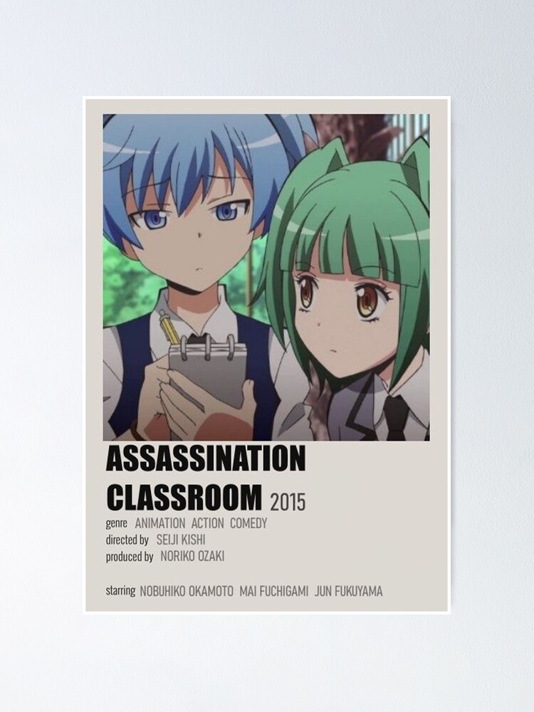 Assassination Classroom minimalist poster Assassination Classroom minimalist poster
