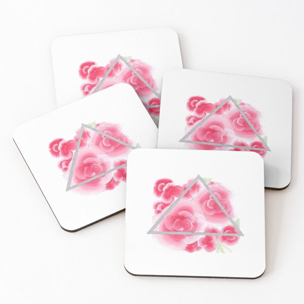 Item preview, Geometric Roses, Pink designed and sold by becks-specs.