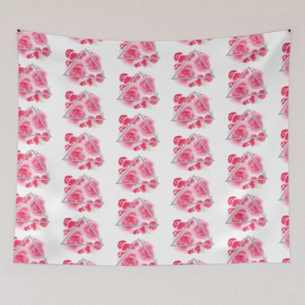 Item preview, Geometric Roses, Pink designed and sold by becks-specs.