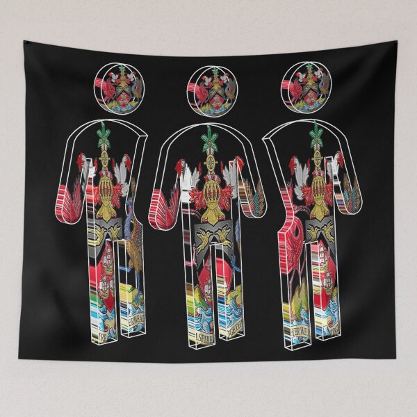 Item preview, Trinidad & Tobago Coat Of Arms Flagmen (Colourful) designed and sold by Boakes-Digital.