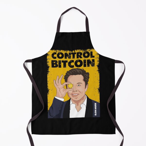 Item preview, Elon Musk Controls Bitcoin, Bitcoin cryptocurrency, bitcoin t-shirt design, Elon musk portrait vector, Elon musk t-shirt design, BTC, bitcoin vector, bitcoin t-shirt designed and sold by ShaykhUmer.
