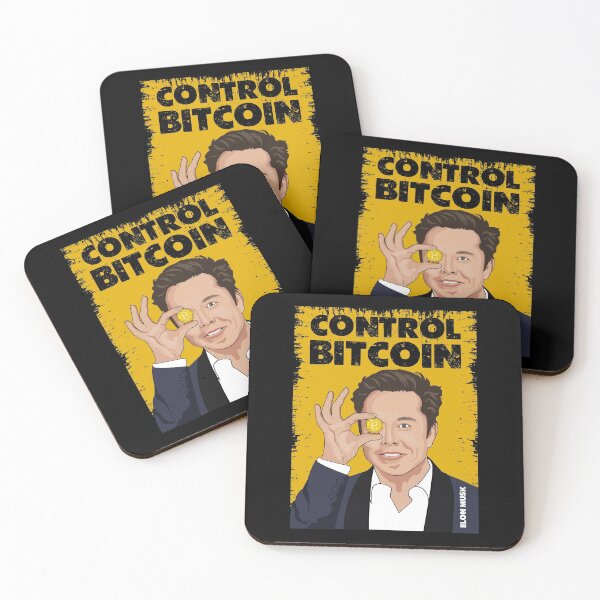 Item preview, Elon Musk Controls Bitcoin, Bitcoin cryptocurrency, bitcoin t-shirt design, Elon musk portrait vector, Elon musk t-shirt design, BTC, bitcoin vector, bitcoin t-shirt designed and sold by ShaykhUmer.
