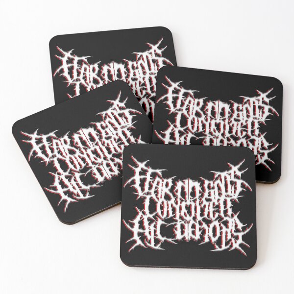 Item preview, Fear No Gods, Conquer All Demons designed and sold by VisionOfVicious.