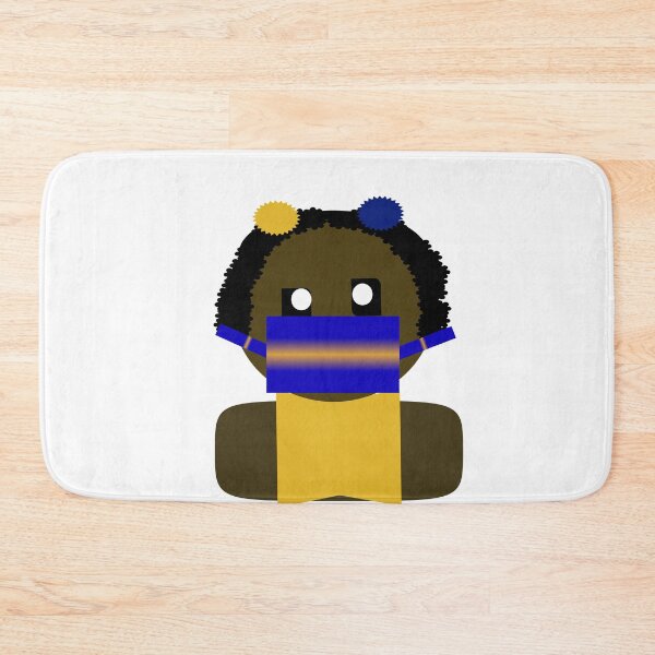 Item preview, CUTE GIRL WITH MASK designed and sold by RetroPlaceee.
