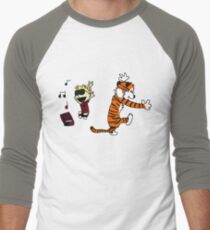 calvin and hobbes Men's Baseball ¾ T-Shirt
