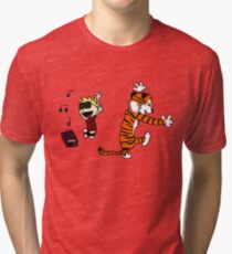 calvin and hobbes Tri-blend T-Shirt