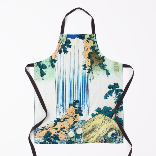 Item preview, Japanese Vintage Art (Waterfall And Camp) designed and sold by Pendy777.