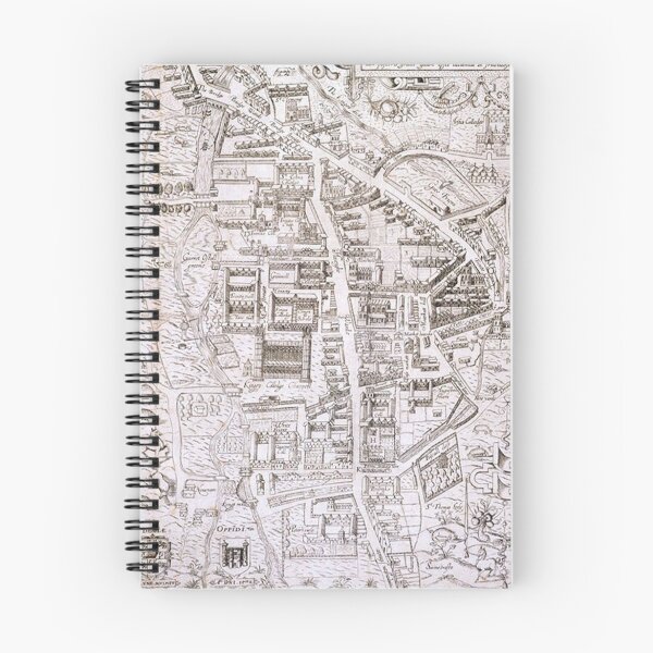 Item preview, Vintage Map of Cambridge England (1574) designed and sold by BravuraMedia.