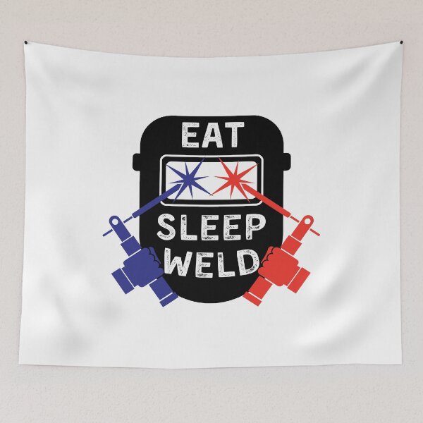 Item preview, Eat Sleep Weld designed and sold by Shop signer.