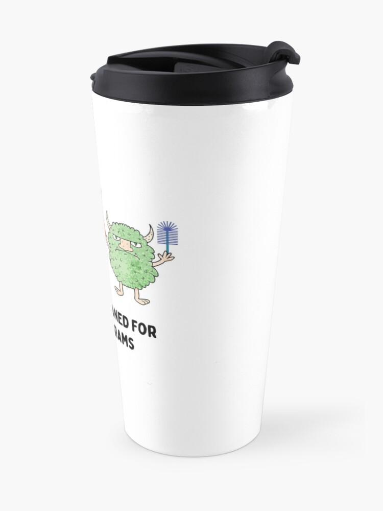 Alternate view of We Only Cleaned for 11 House Cleaning Housekeeping Goblins Travel Mug
