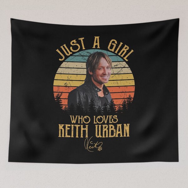 Item preview,  Just A Girl Who Loves Keith Art Urban designed and sold by VioletPouros.