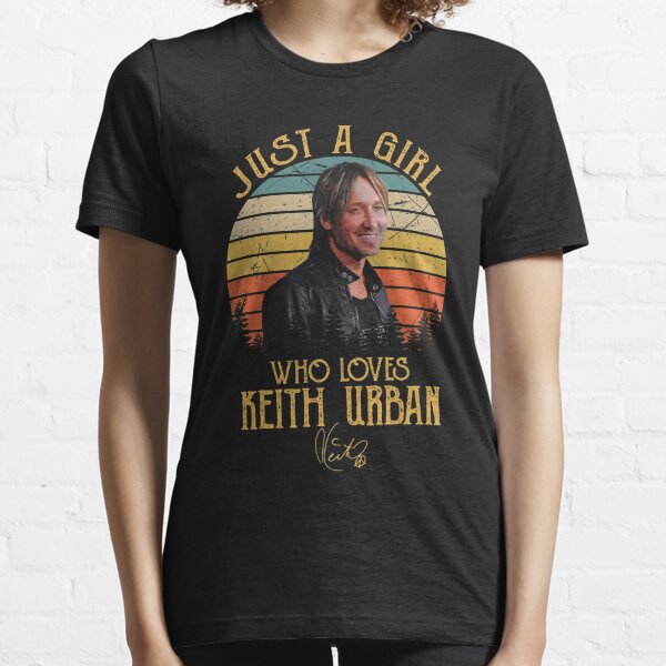  Just A Girl Who Loves Keith Art Urban Essential T-Shirt