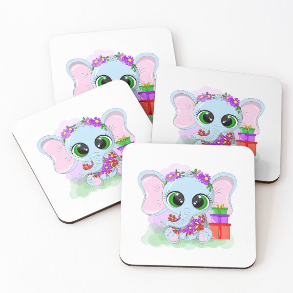 Item preview, Baby Elephant Watercolor, Cute Baby Elephant Watercolor, Watercolor designed and sold by graphic-genie.
