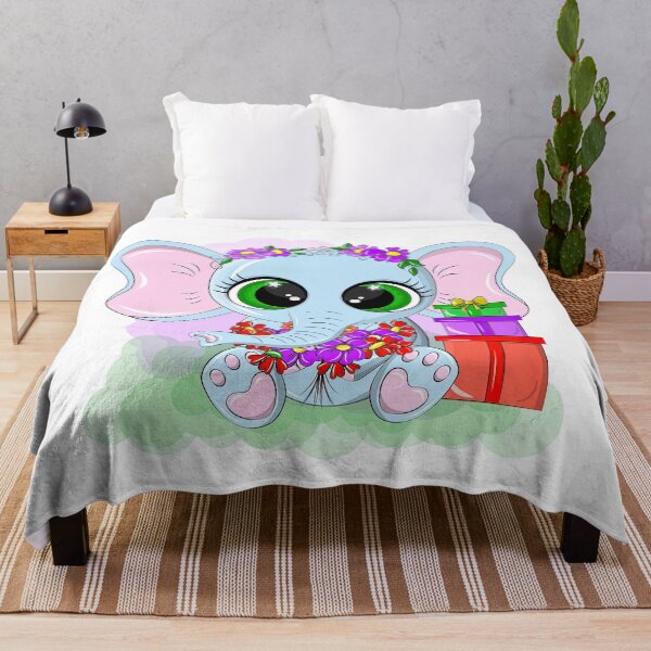 Item preview, Baby Elephant Watercolor, Cute Baby Elephant Watercolor, Watercolor designed and sold by graphic-genie.