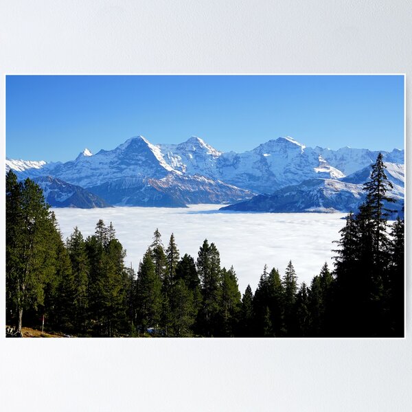 Item preview, Eiger, Mönch und Jungfrau Alpen Schweiz designed and sold by nikawanders.