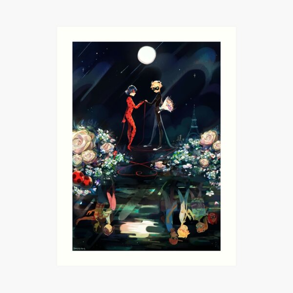Miraculous Ladybug Art Print