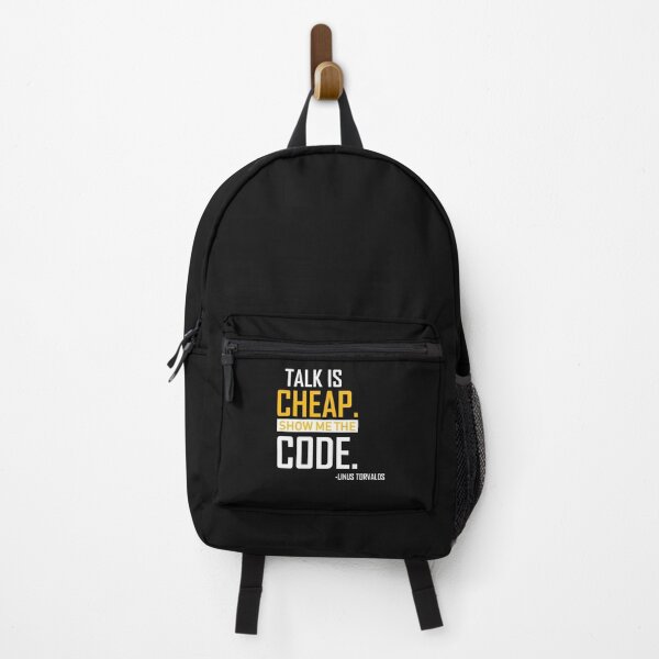 Item preview, TALK IS CHEAP SHOW ME THE CODE DESIGN designed and sold by OxmatDesign.
