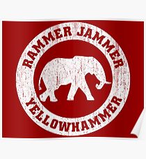 Vintage Rammer Jammer Poster