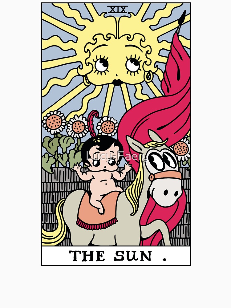Betty Boop Tarots: The Sun by Lucy-Faery