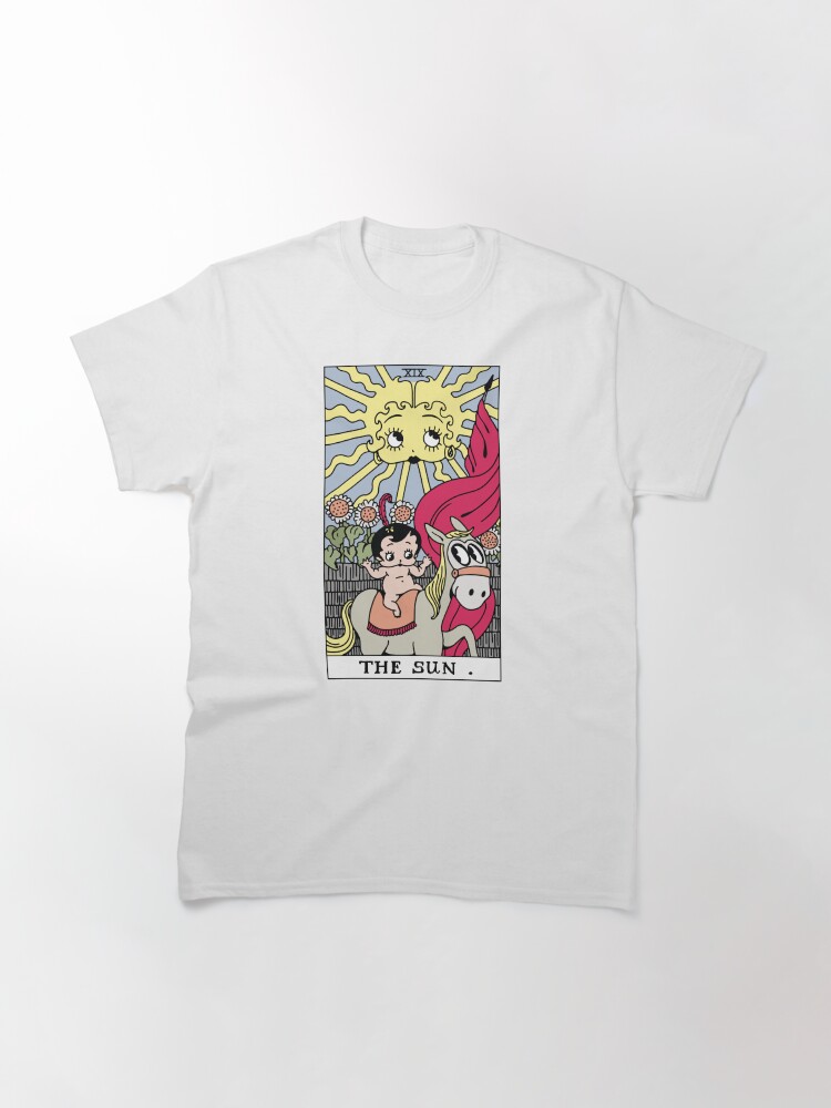 Alternate view of Betty Boop Tarots: The Sun Classic T-Shirt