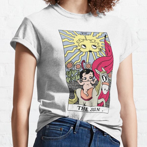 Betty Boop Tarots: The Sun Classic T-Shirt