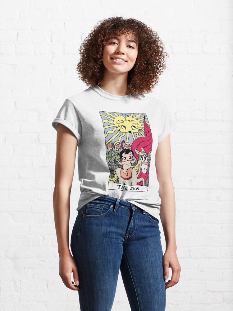 Alternate view of Betty Boop Tarots: The Sun Classic T-Shirt