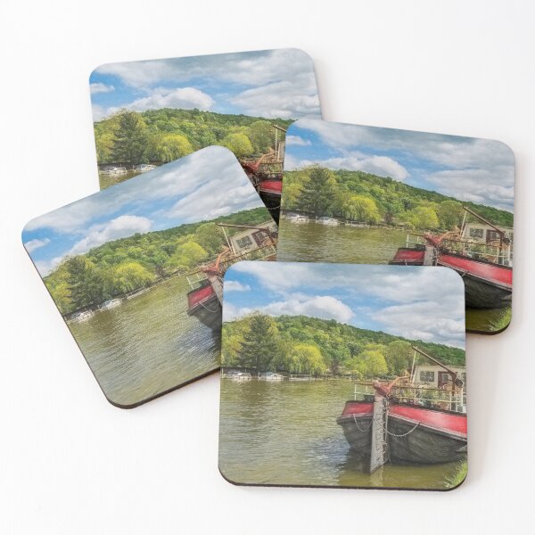 Item preview, Vintage Boat On The Thames designed and sold by IanWL.