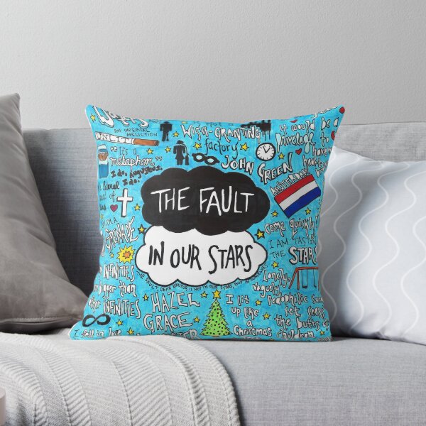 The Fault in Our Stars Collage Throw Pillow