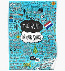 The Fault in Our Stars Collage Poster