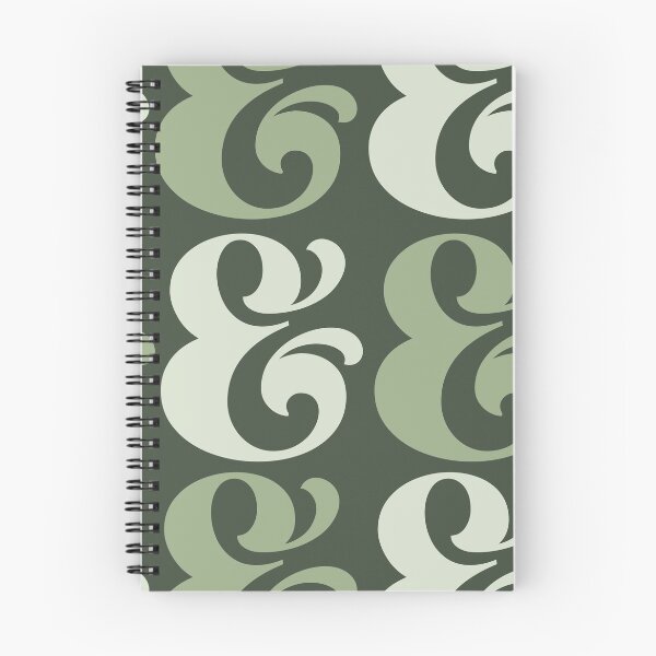Item preview, Sage Green Aesthetic Ampersand Pattern designed and sold by LemonCinammon.