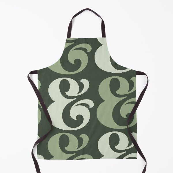 Item preview, Sage Green Aesthetic Ampersand Pattern designed and sold by LemonCinammon.