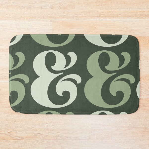 Item preview, Sage Green Aesthetic Ampersand Pattern designed and sold by LemonCinammon.