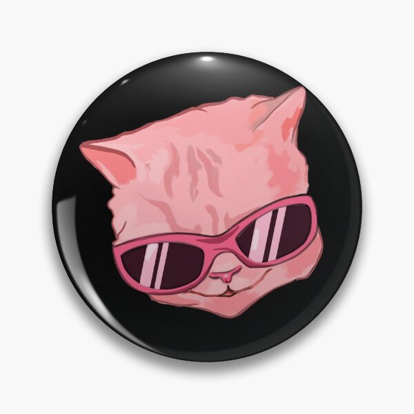 Item preview, Thug cat wearing sunglasses designed and sold by lucky-fern.