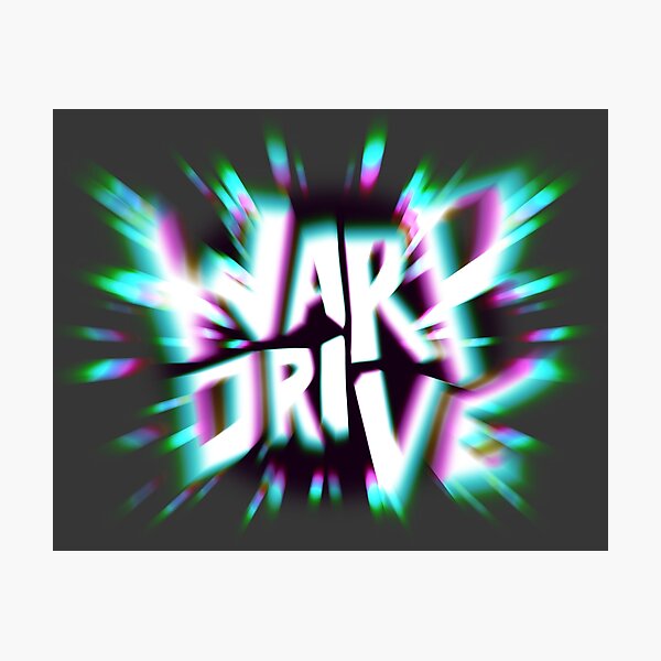 WARP DRIVE Photographic Print