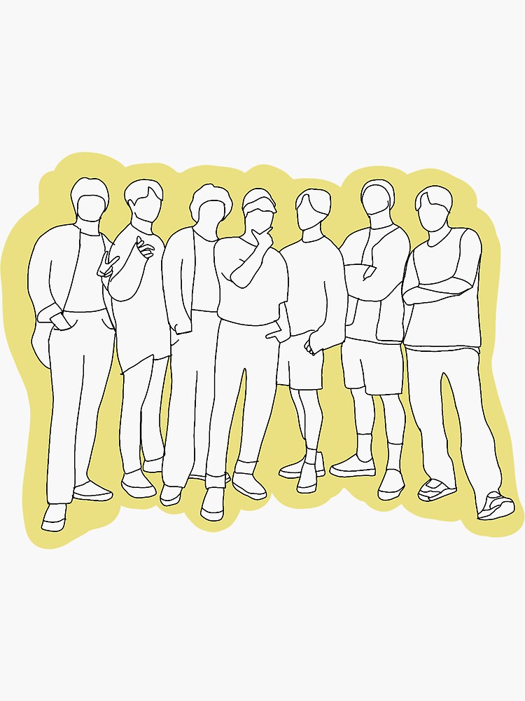 Thumbnail 3 of 3, Sticker, bts butter designed and sold by Multiminjae.
