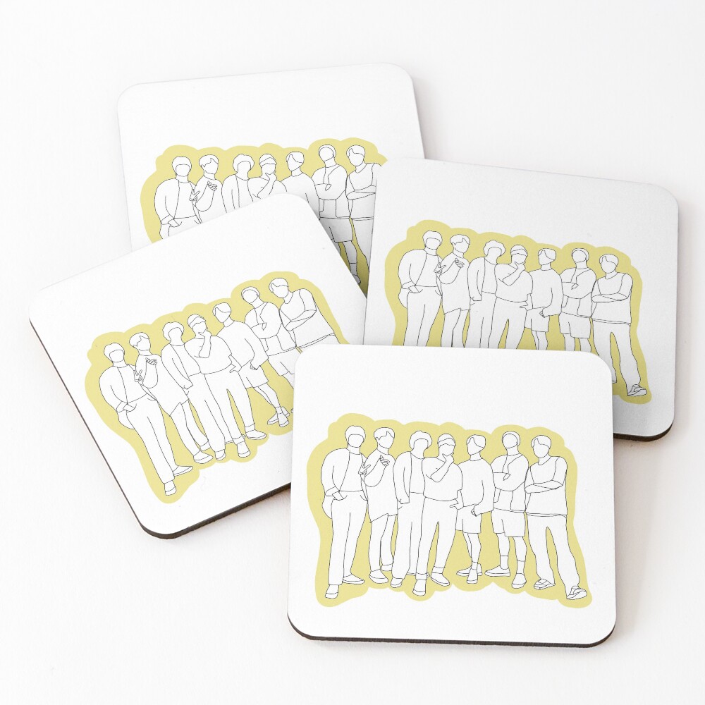 Item preview, Coasters (Set of 4) designed and sold by Multiminjae.