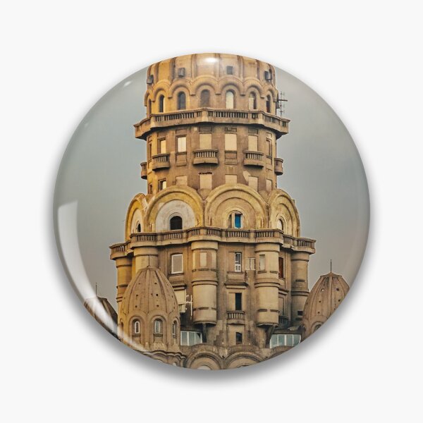 Item preview, Salvo Palace Exterior View, Montevideo, Uruguay designed and sold by DFLC Prints.