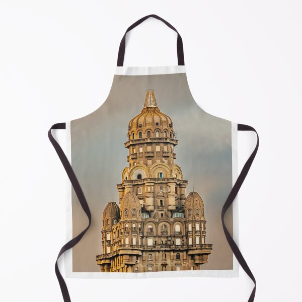 Item preview, Salvo Palace Exterior View, Montevideo, Uruguay designed and sold by DFLC Prints.