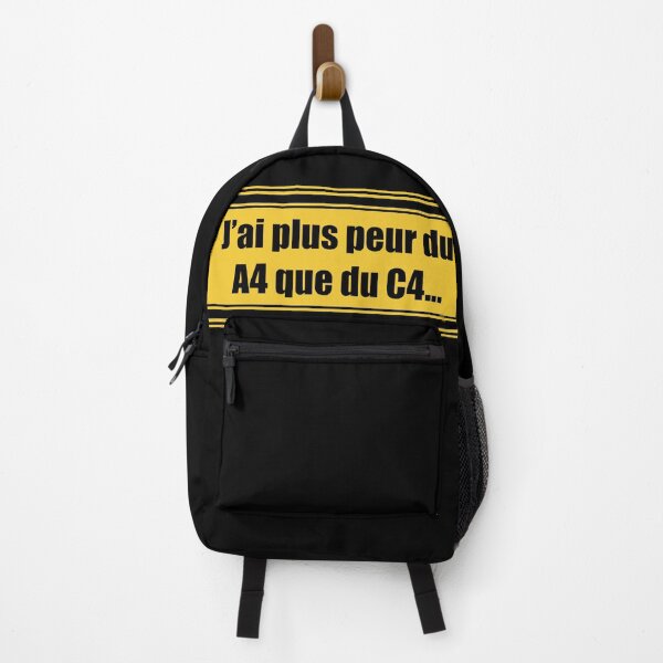 Item preview, "I'm more afraid of A4 (sheet) than C4 (explosive)" French version designed and sold by GlaDyxies.
