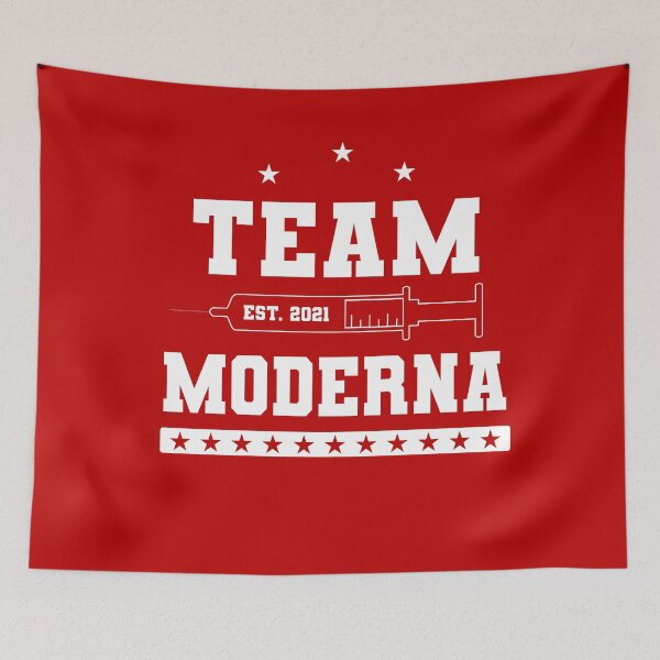Item preview, Moderna covid vaccine team designed and sold by johndesignwaves.