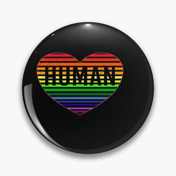 Item preview, Rainbow Heart Human Street Day designed and sold by Wildchagapicker.