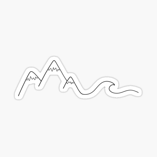 Free Free 183 Mountain Wave Svg SVG PNG EPS DXF File