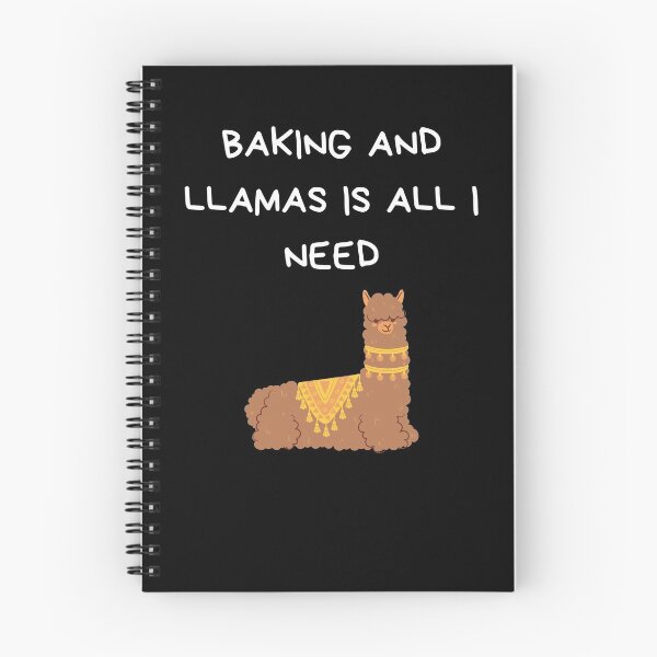Item preview, Baking And Llamas Is All I Need - Funny Llama and Baking Lover designed and sold by BellaVille.