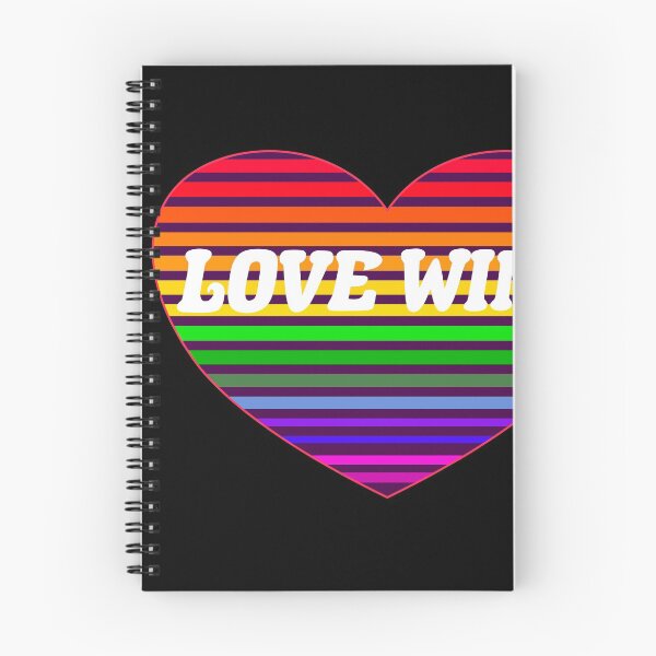 Item preview, Rainbow Heart Love Wins designed and sold by Wildchagapicker.