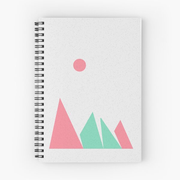 Item preview, Geometric Mountains silhouette landscape art poster illustration designed and sold by IuriiVlasenko.