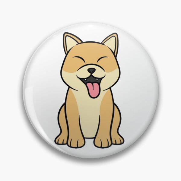 Item preview, Happy Shiba Inu Japanese Dog designed and sold by MagicArtworks.